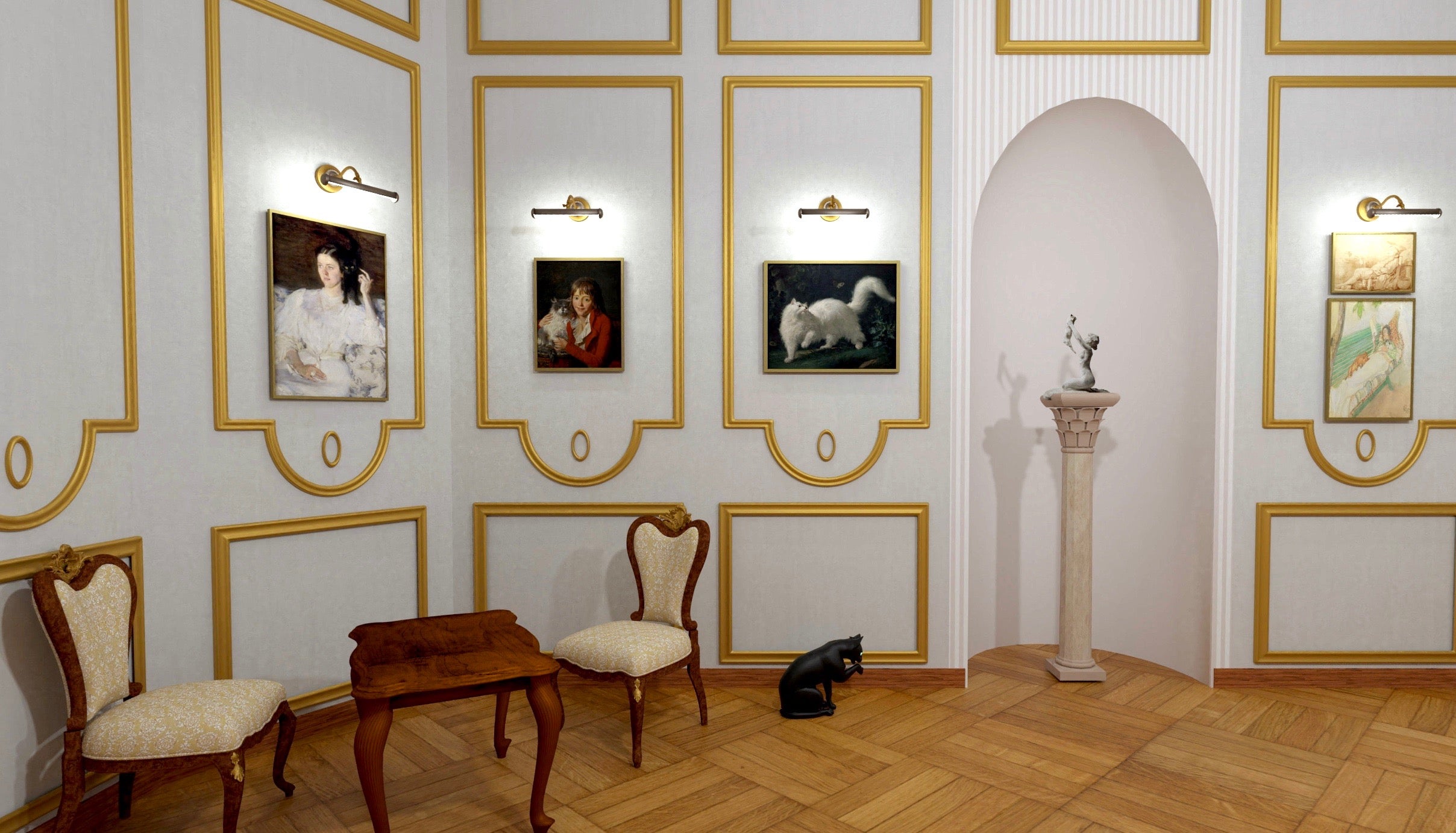 A Review of the Cats in Art History Exhibition at the Universal Museum of Art