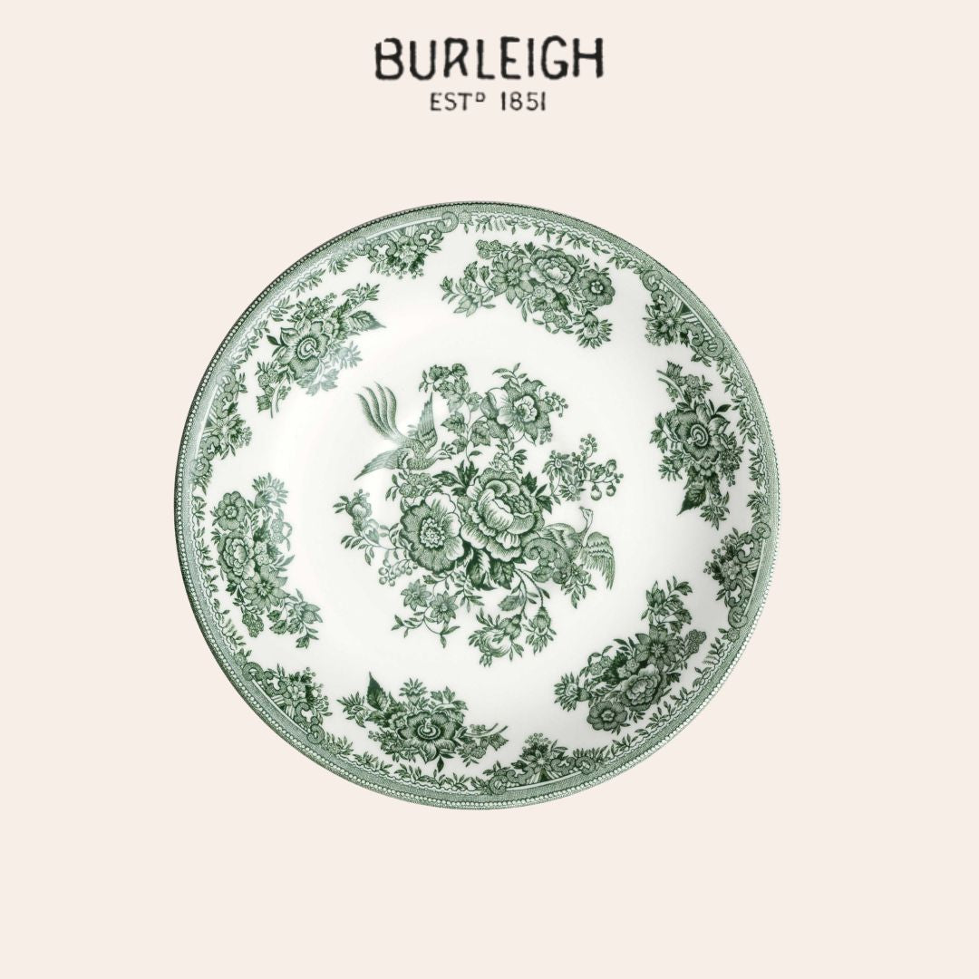 Burleigh at Cheshire & Wain - Food Dish in Green - Asiatic Pheasants