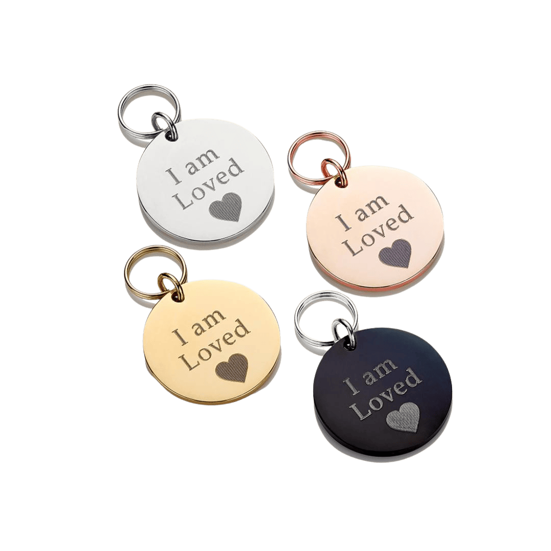 I Am Loved Disc I.D Tag