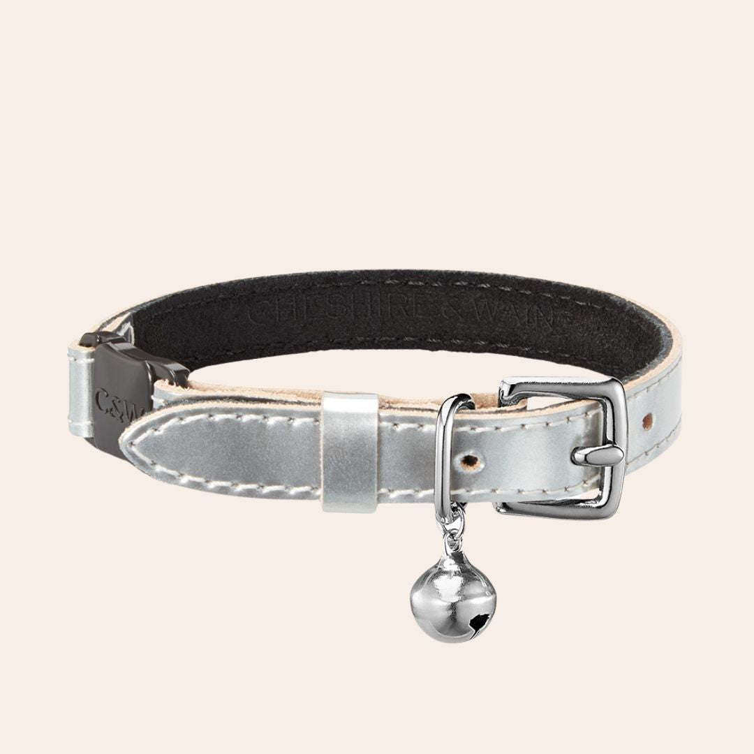 Comet - Silver Cat Collar