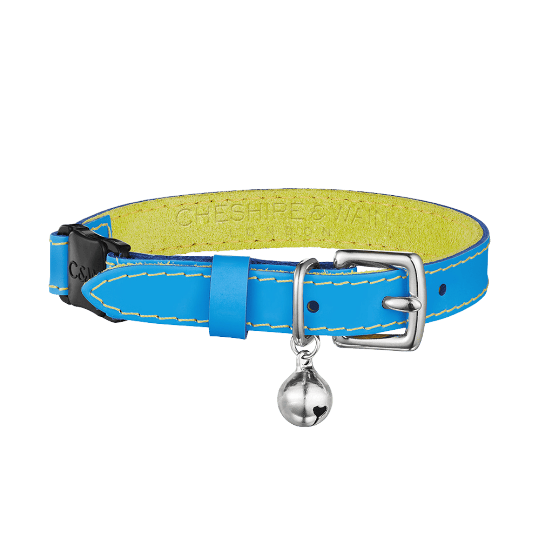 Louis Wain - Electric Blue Cat Collar