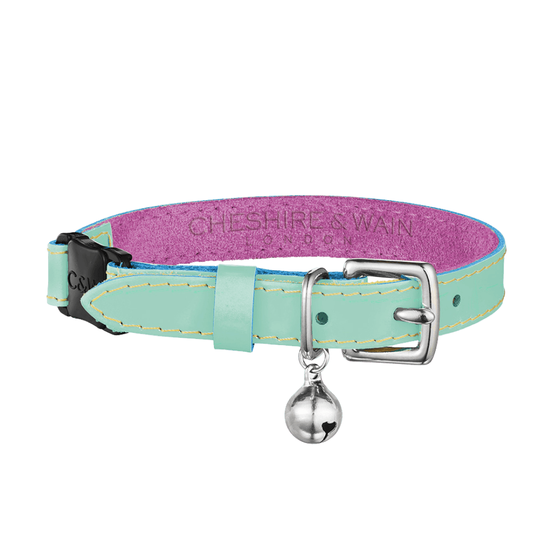 Louis Wain - Pastel Mint Cat Collar