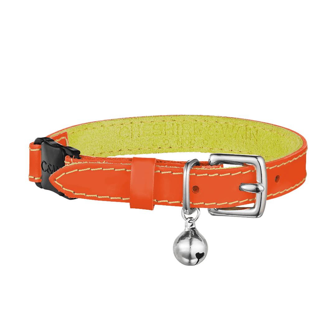 Louis Wain - Purrsimmon Orange Cat Collar