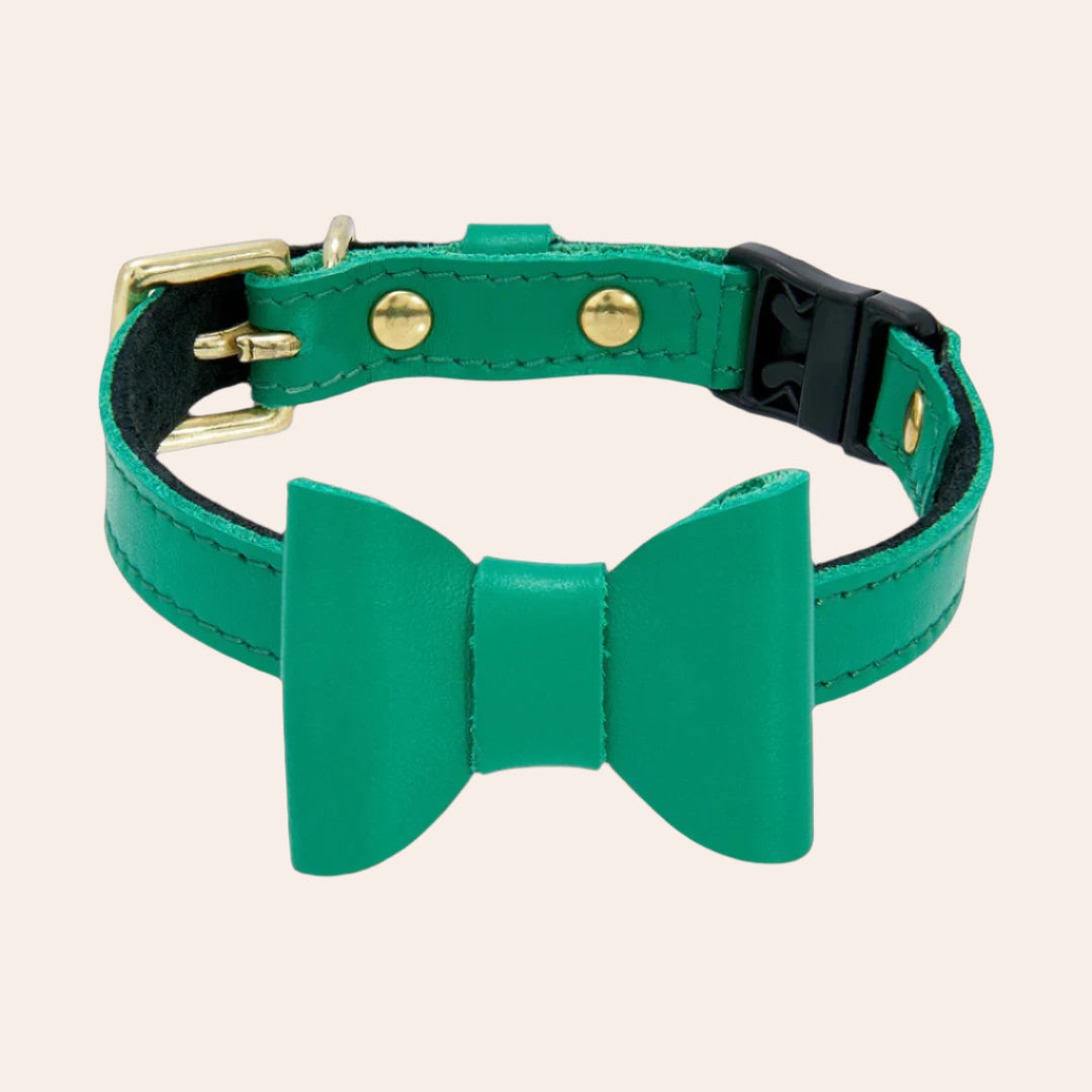 Wonderland - Mock Turtle Green Cat Collar