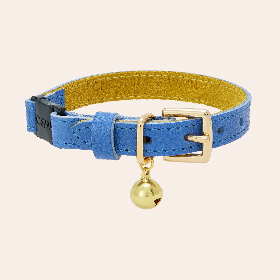 The 'Royal' Caviar Cat Collar - Gold Label