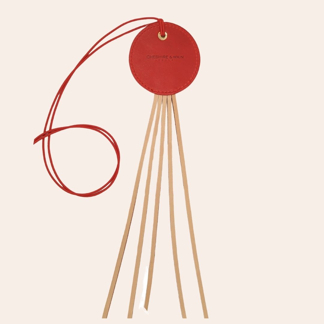 Louis Wain Leather Cat Teaser Toy