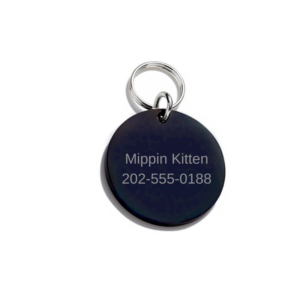 Classic Disc I.D Tag with Double Sided Engraving