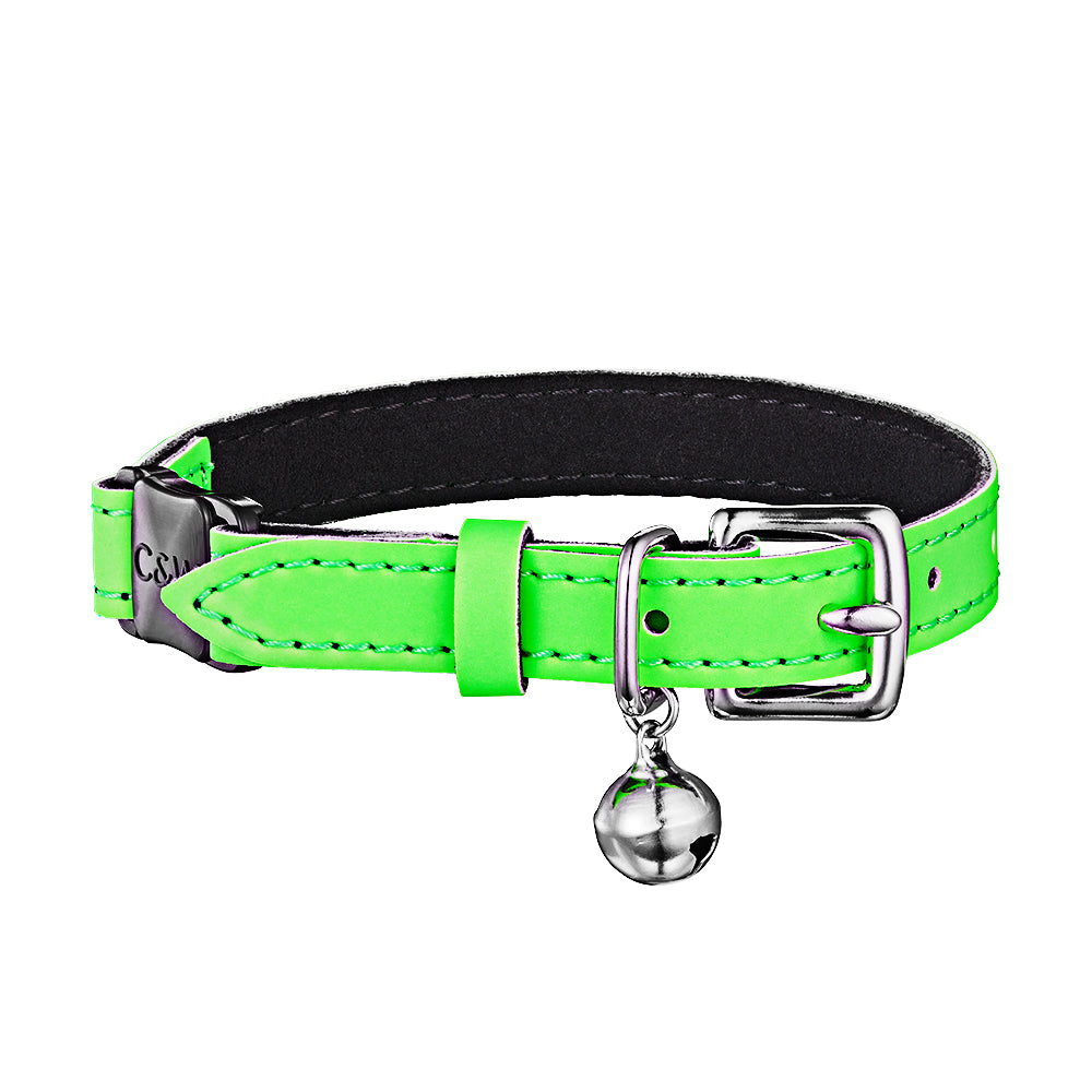 Neon cat collar store