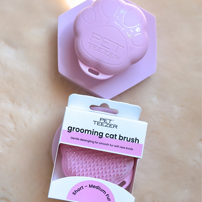 Pet Teezer Pink Cat Brush