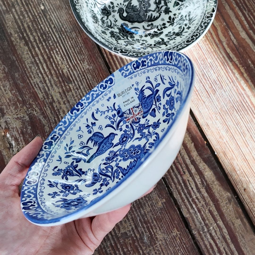 Burleigh at Cheshire & Wain - Food Bowl in Blue