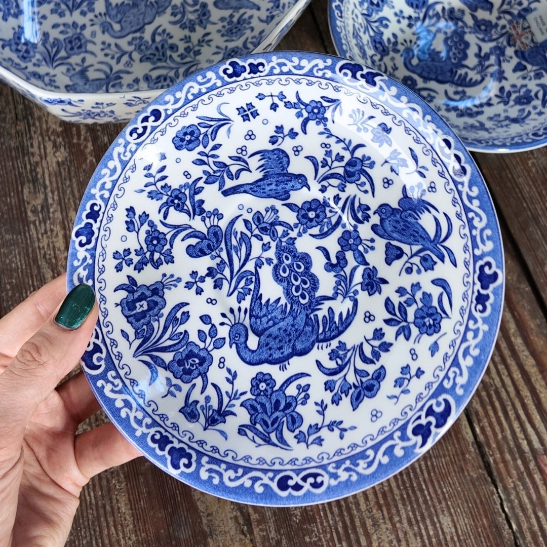 Burleigh at Cheshire & Wain - Food Dish in Blue