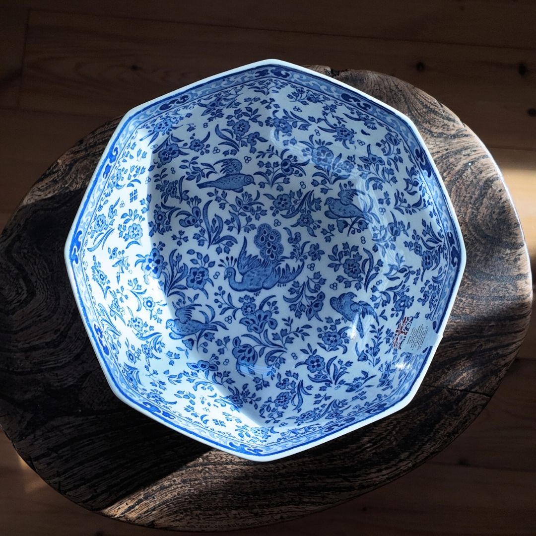 Burleigh at Cheshire & Wain - Water Bowl in Blue