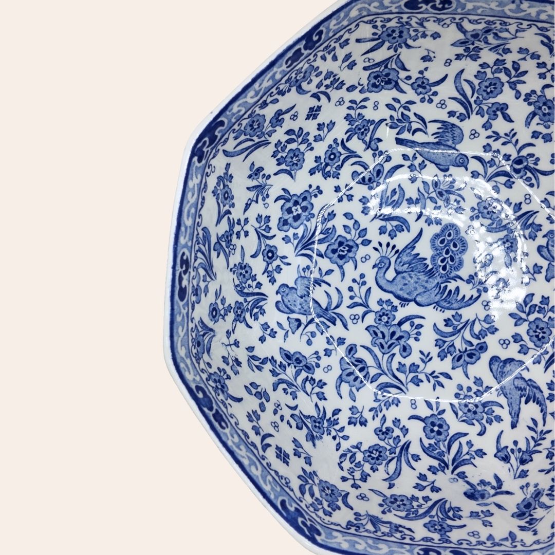 Burleigh at Cheshire & Wain - Water Bowl in Blue