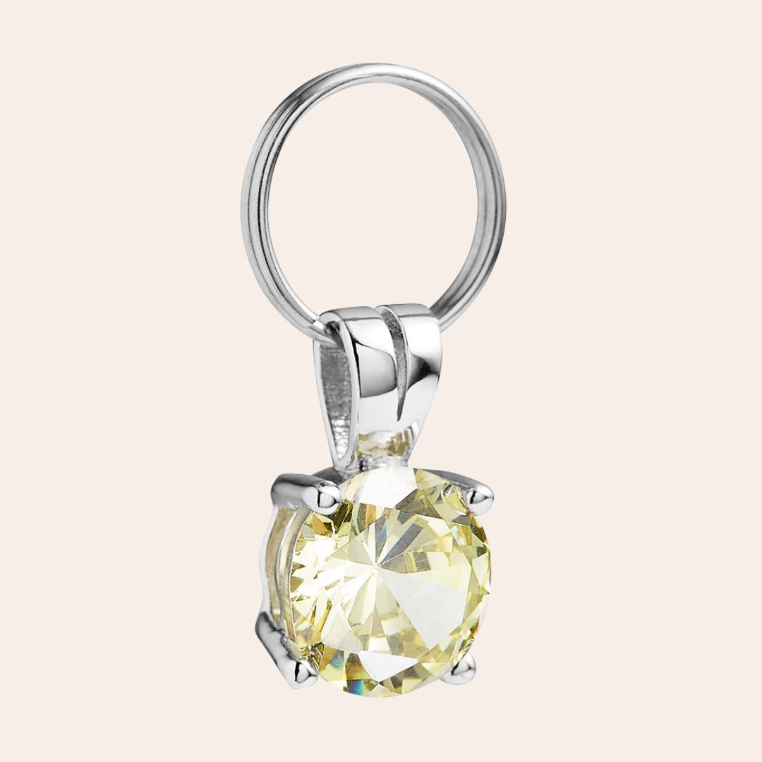 'Peridot' Gem Collar Charm