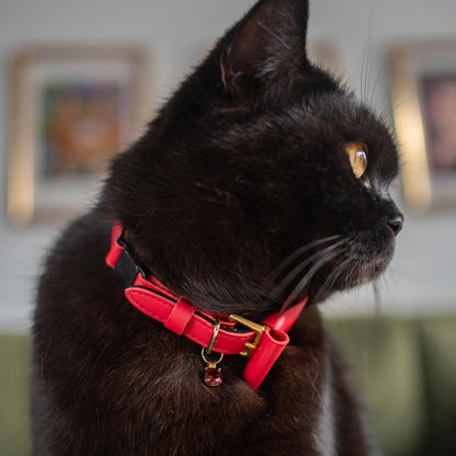 Wonderland - Jam Tart Red Cat Collar
