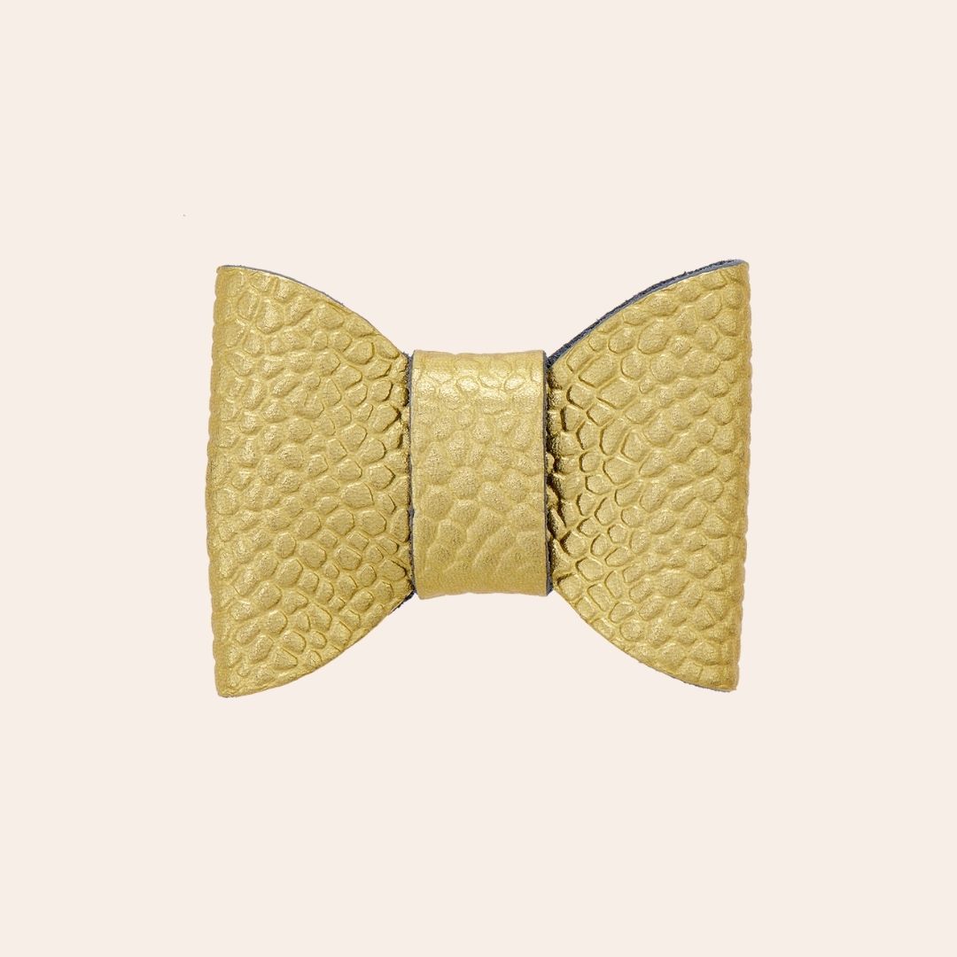 Leather Collar Bows (Sold individually)