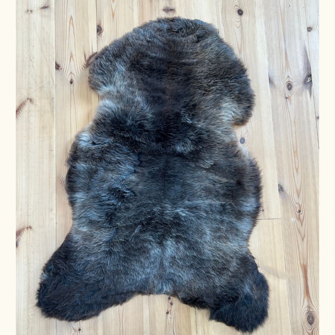 British Brown Sheepskin Rug