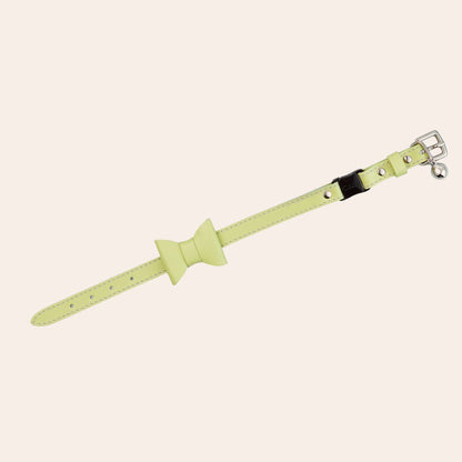 Pistachio Green Rococo Cat Collar