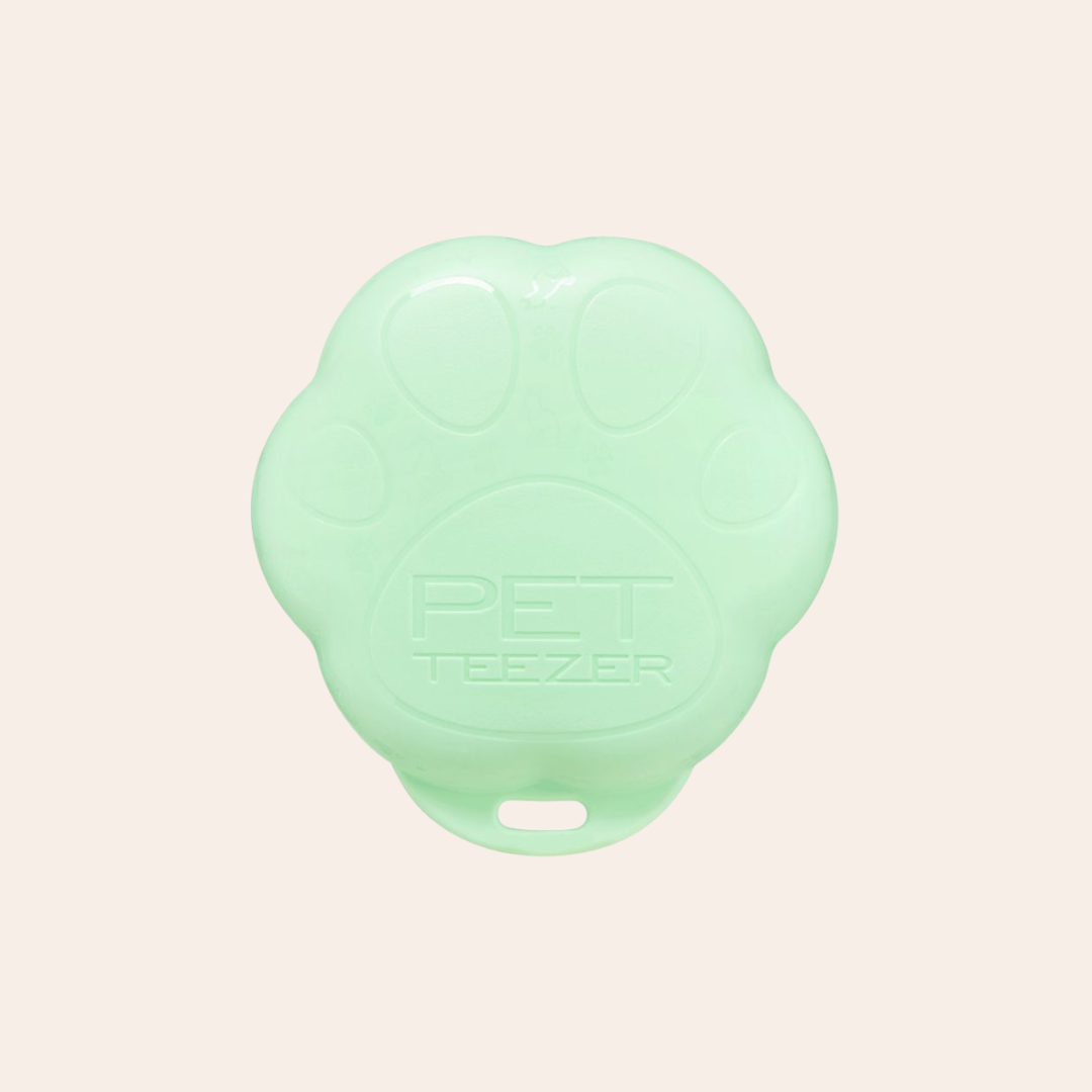 Pet Teezer Green Cat Brush