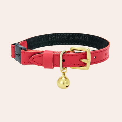 Wonderland - Jam Tart Red Cat Collar