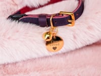 Heritage - Bernie Purple Cat Collar