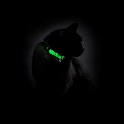 Neon Green - Reflective Cat Collar