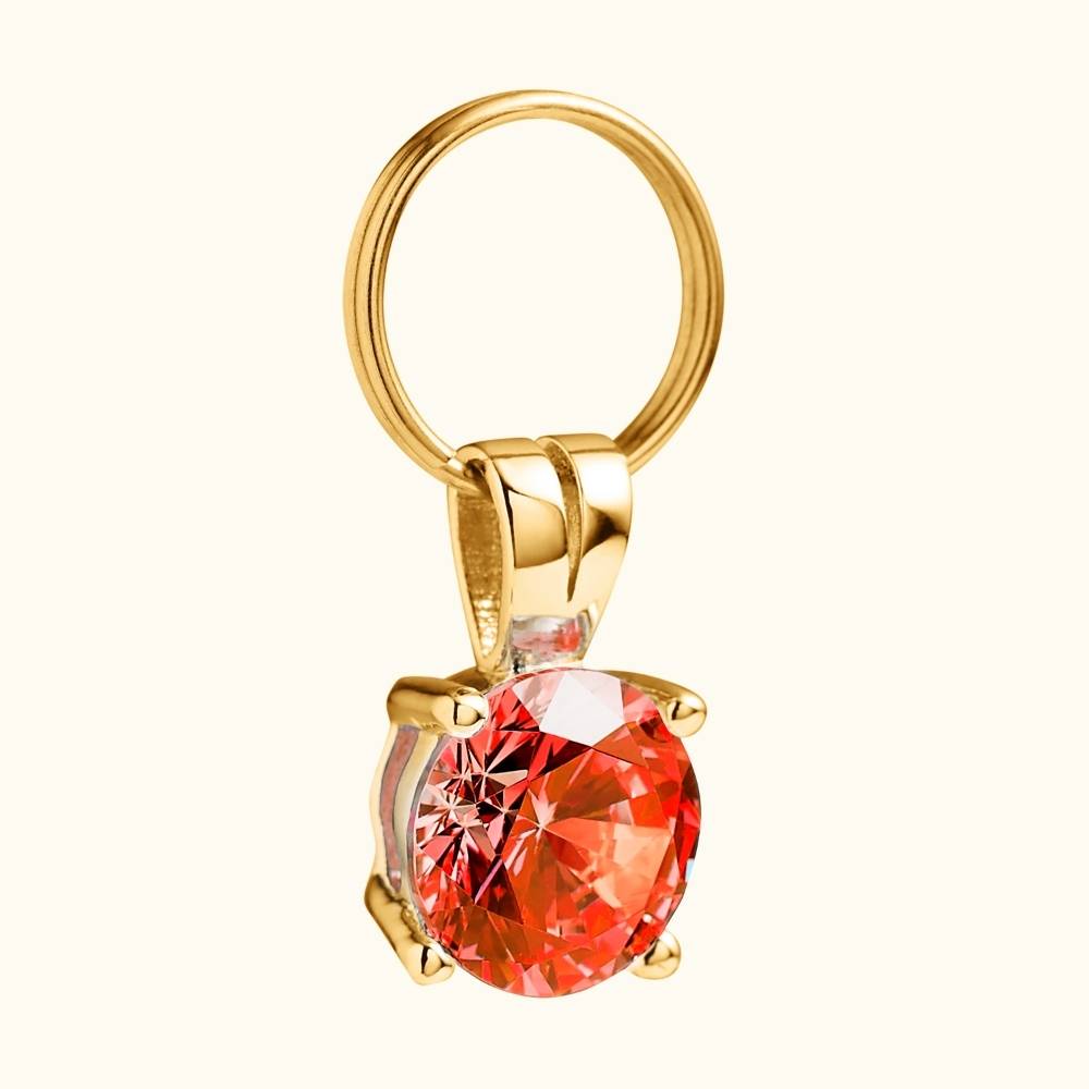 Limited Edition 'Blood Orange' Gem Charm