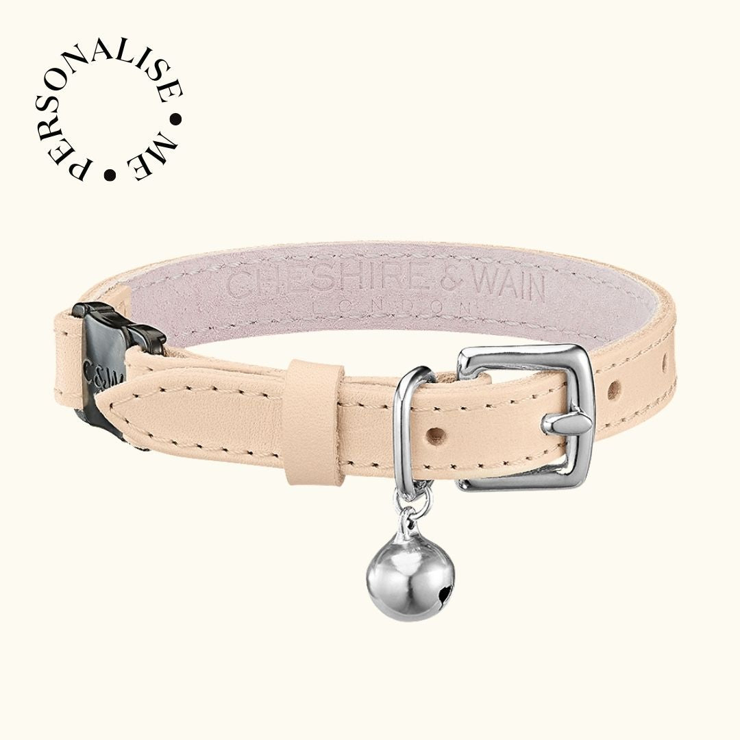 Leather cat collars shop