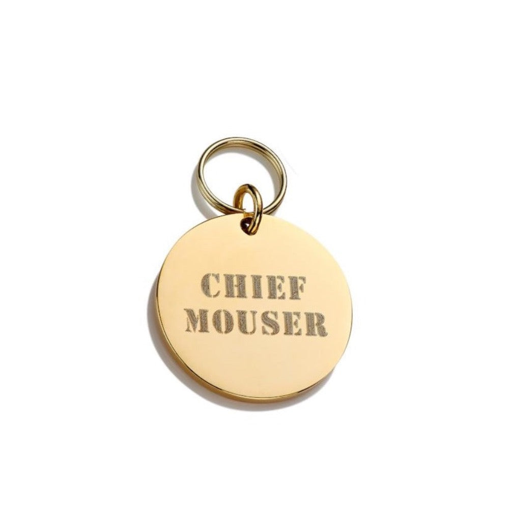 Chief Mouser Disc I.D Tag