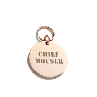 Chief Mouser Disc I.D Tag