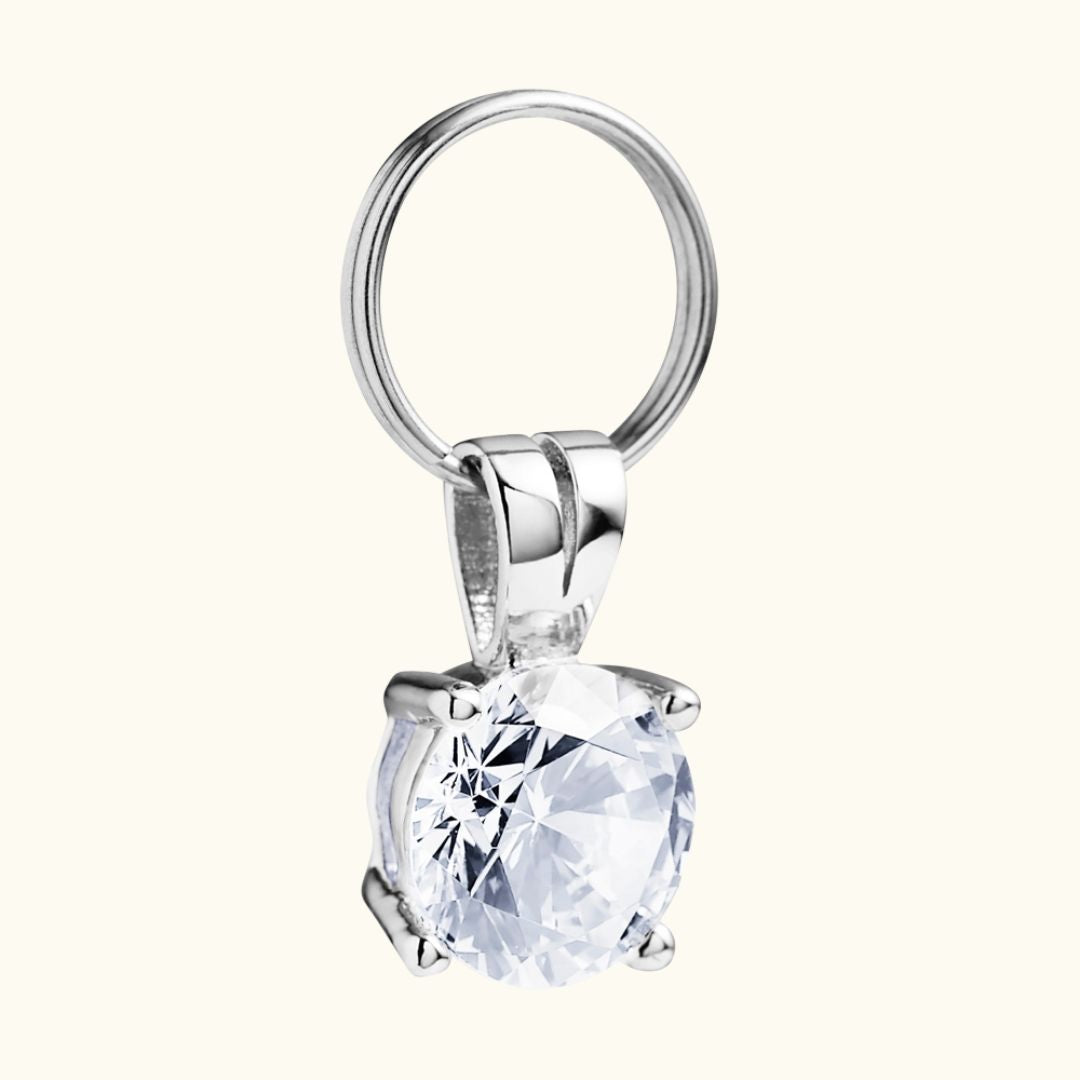 'Crystal' Gem Collar Charm