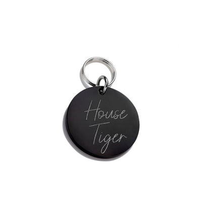 House Tiger Disc I.D Tag