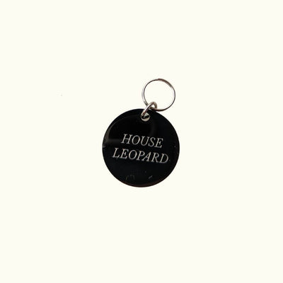 House Leopard Disc I.D Tag