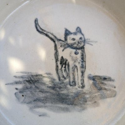 Hand-Painted Stoneware Food Dish - Cheshire & Wain x Kate Welton