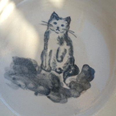 Hand-Painted Stoneware Food Dish - Cheshire & Wain x Kate Welton