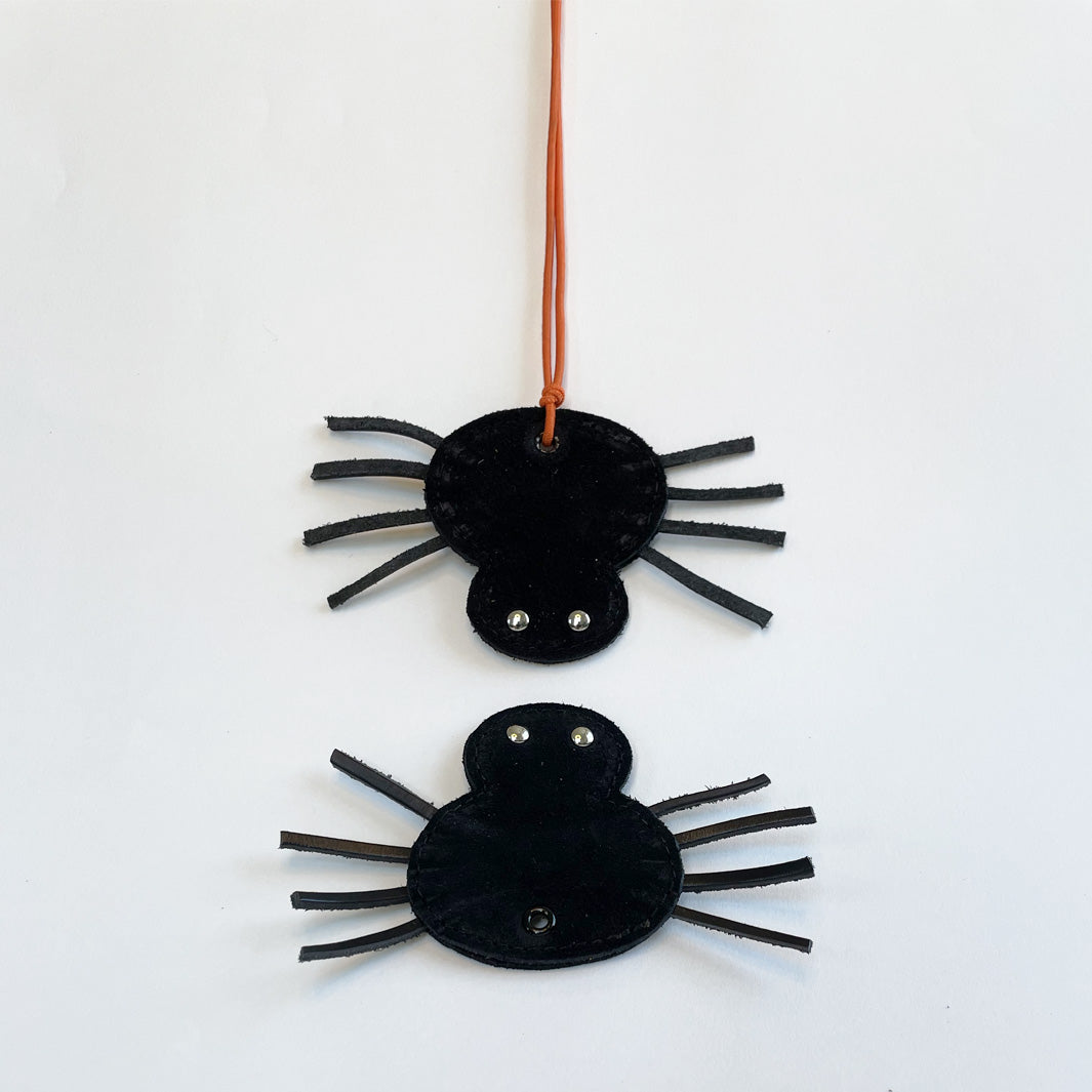 Suede Spider Cat Teaser Toy