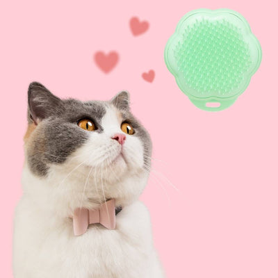 Pet Teezer Green Cat Brush