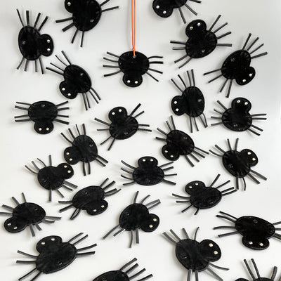 Suede Spider Cat Teaser Toy